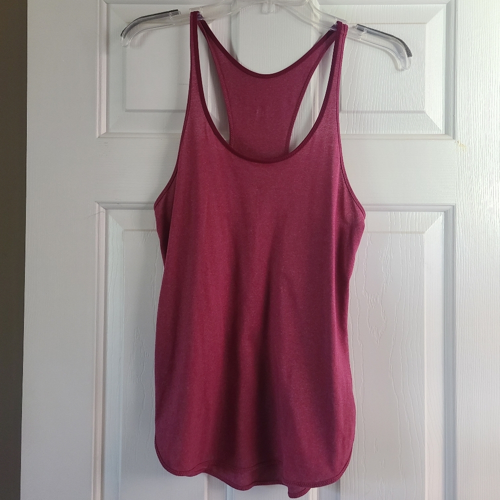 Lululemon Burgundy Tank Top Size 6